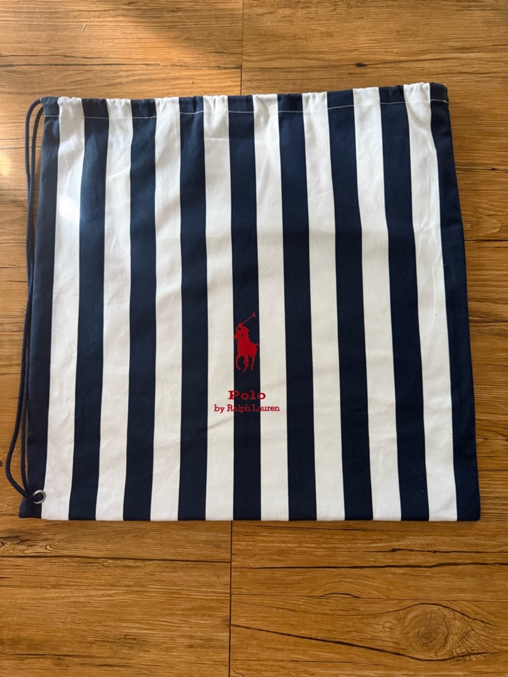 Polo Ralph Lauren Striped Drawstring Dust Bag / Storage Bag - Picture 3 of 7
